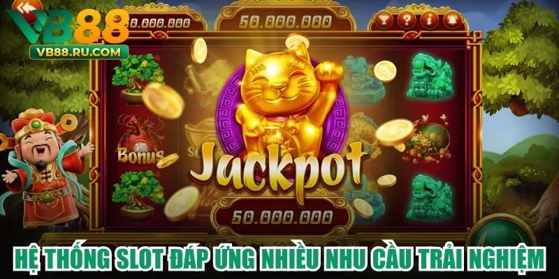 Hệ thống slot đáp ứng nhiều nhu cầu trải nghiệm Hệ thống slot đáp ứng nhiều nhu cầu trải nghiệm